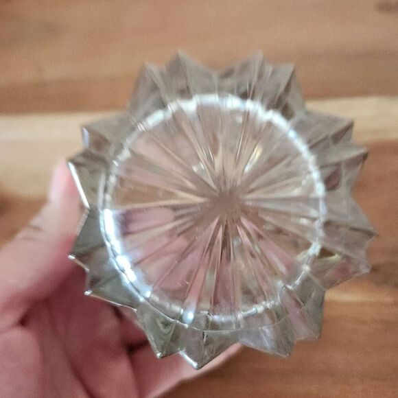 Crown Royal whiskey bourbon clear spiked geometric glass set of 2 barware drinki - Picture 3 of 6